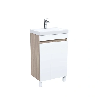 Тумба с раковиной IDDIS Zodiac ZOD5ADFi95K 34х49,4х87см