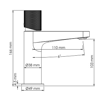 Смеситель для раковины WASSERKRAFT Paar 8800 8803 розовое золото
