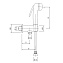 Гигиенический душ Cisal Shower FL00791021 хром