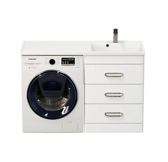 Тумба с раковиной MIRSANT Fuji УТ000077621 47х56х86,1см