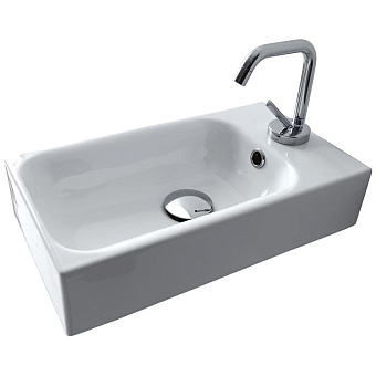 Раковина подвесная Kerasan Cento 353701R*1 45х25см