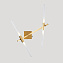 Бра ImperiumLOFT Andes 177881-26 160Вт G9