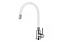 Смеситель для кухни MELANA Elastico 610401W гибкий излив сатин