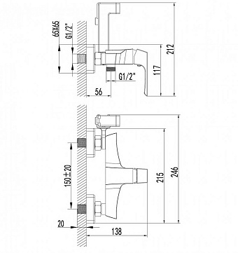 Гигиенический душ LEMARK Unit LM4518C хром