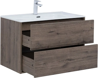 Тумба под раковину подвесная AQUANET Lino 287543 46х80х52см