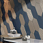 Вставка KERAMA MARAZZI Монтиш TOB003 Бежевый/Коричневый 9,8х9,8см 0,01кв.м.