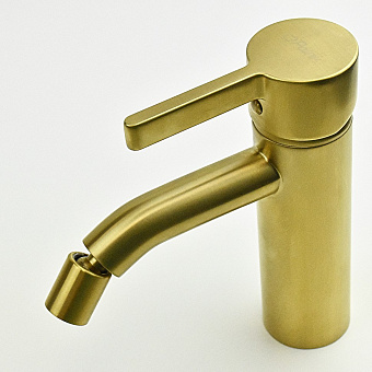 Смеситель для биде Paini Brera 74PJ304 золото брашированное