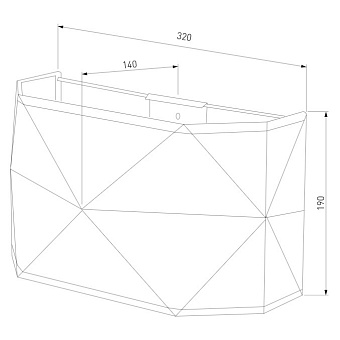 Бра TK Lighting Kantoor 3317 60Вт E27