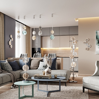Светильник подвесной Odeon CARAMELLA 5416/13LA 13Вт LED