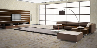 Пробковый пол CORKSTYLE WOOD-LOCK 915х305х10мм Sibirian Larch Sibirian Larch 1,68кв.м