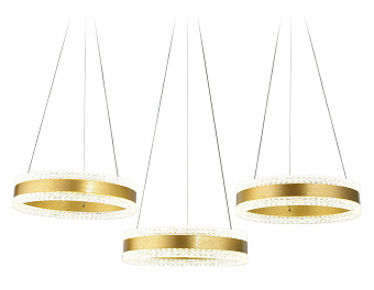 Люстра подвесная Ambrella ACRYLICA Original FA6208 122Вт 3 лампочек LED