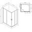 Угловое ограждение AM-PM Gem W90G-404-100280-BT 190х80см стекло прозрачное