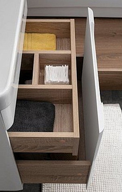 Тумба с раковиной AQUANET София 212588 46х105,5х62,4см