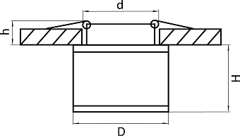 Светильник точечный встраиваемый Lightstar Maturo 72252 5Вт LED