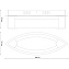 Бра Lucia Tucci MODENA W172.1 Large 11Вт LED