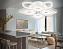 Люстра потолочная Ambrella ACRYLICA Original FA4294 28Вт 8 лампочек LED