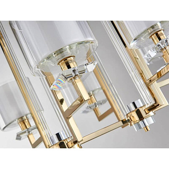 Светильник подвесной Newport 4400 4408+4/S gold 60Вт E14