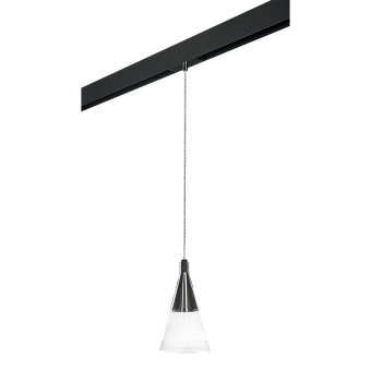 Трековый светильник Lightstar Cone PRO757017 40Вт GU10 матовый для однофазного трека
