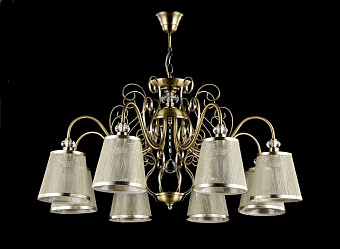 Светильник потолочный Freya Driana FR2405-PL-08-BZ 40Вт E14