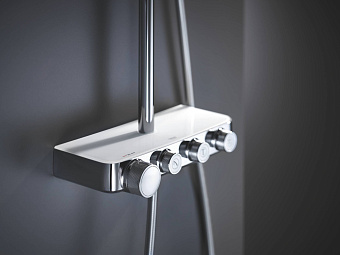 Душевая система GROHE Euphoria SmartControl 310 Duo Cube 26508LS0 белый/хром