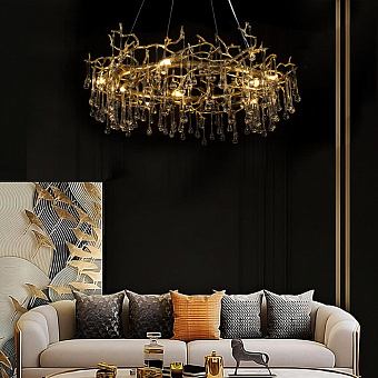 Люстра подвесная Loft It Bijout 10068/800 GD 40Вт 8 лампочек G9