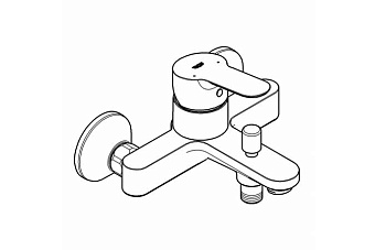 Смеситель для ванны GROHE BauEdge 23334000 хром