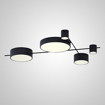 Люстра потолочная ImperiumLOFT Chute 207922-23 62Вт 5 лампочек LED