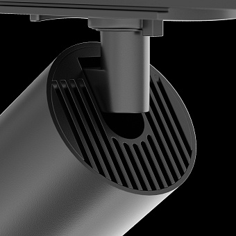 Трековый светильник Maytoni Focus Zoom TR021-1-12B3K-Z-B 12Вт LED чёрный для однофазного трека
