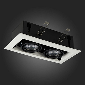 Светильник точечный встраиваемый ST Luce HEMI ST250.548.02 100Вт GU10