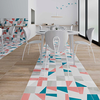 Настенная плитка WOW Duo 121892 Turques 15х15см 0,536кв.м. матовая