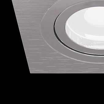 Светильник точечный встраиваемый Maytoni Atom DL024-2-01S 50Вт GU10