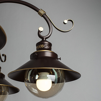 Люстра потолочная Arte Lamp GRAZIOSO A4577PL-5CK 60Вт 5 лампочек E27