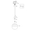 Светильник подвесной Maytoni Vinare P074PL-01BS 40Вт E14