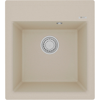 Мойка кухонная LEMARK HANKA 450 9910008 50х45см бежевый