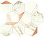 Керамическая мозаика Atlas Concord Италия Marvel Shine A4WW Calacatta Imperiale Gold Hex Shiny 29х25,4см 0,437кв.м.
