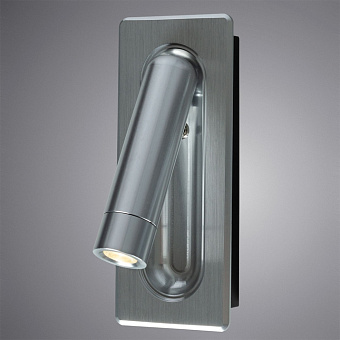 Светильник настенный Arte Lamp ADHIL A8236AP-1SI 3Вт LED