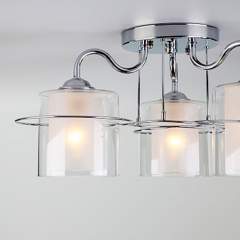 Люстра потолочная Eurosvet Darcy 30160/3 хром 40Вт 3 лампочек E27