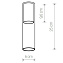 Плафон Nowodvorski Cameleon Cylinder M 8541 250х60мм прозрачный
