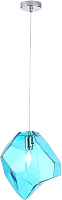 Светильник подвесной CRYSTAL LUX NUESTRO NUESTRO SP1 CHROME/BLUE 40Вт E14