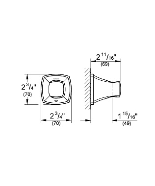 Держатель для душа GROHE 27969EN0 бежевый