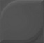 Настенная плитка WOW Essential 105111 Leaf Black Matt 12,5х12,5см 0,433кв.м. матовая