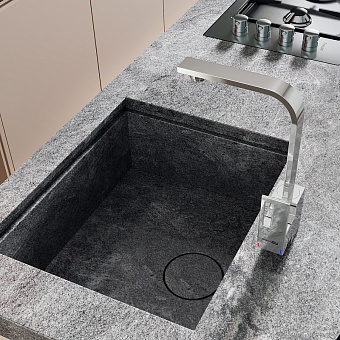Смеситель для кухни WASSERKRAFT Alme 1507 поворотный излив хром