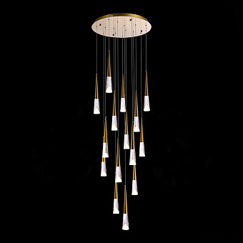 Люстра подвесная ST Luce SOLLEN SL6111.203.15 45Вт 15 лампочек LED