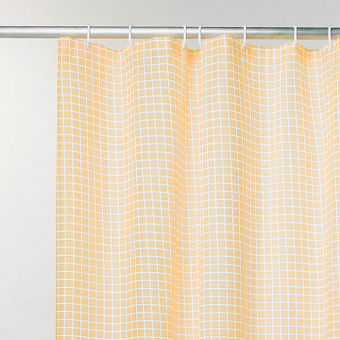Шторка для ванной IDDIS Basic B52P218i11 180х180см жёлтый