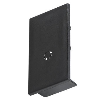 Заглушка шинопровода Lightstar 505167 матовый чёрный для однофазного трека