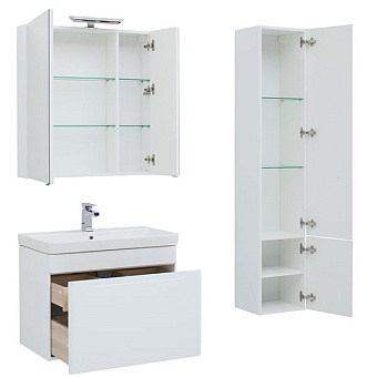 Тумба с раковиной AQUANET София 212587 46х80х62,4см