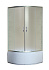 Угловое ограждение Loranto CS-8010S 80*80*195 195х80см стекло матовое