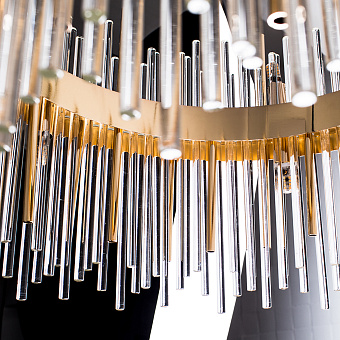 Люстра подвесная Arte Lamp ACAPULCO A1007SP-10GO 40Вт 10 лампочек G9