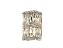 Бра Newport 8450 8452/A chrome 60Вт G9