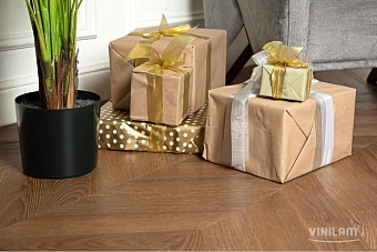 Виниловый ламинат Viniliam Шеврон Плезир I1651102 1293х305х8,5мм 43 класс 1,58кв.м